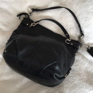 Coach Cervo Black leather bag